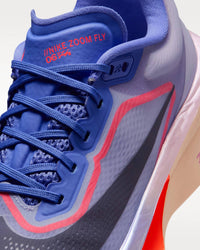 NIKE Women's Zoom Fly 6 Road Racing Shoes in violet mist hot lava bright violet purple dynasty - women's shoe - view 5