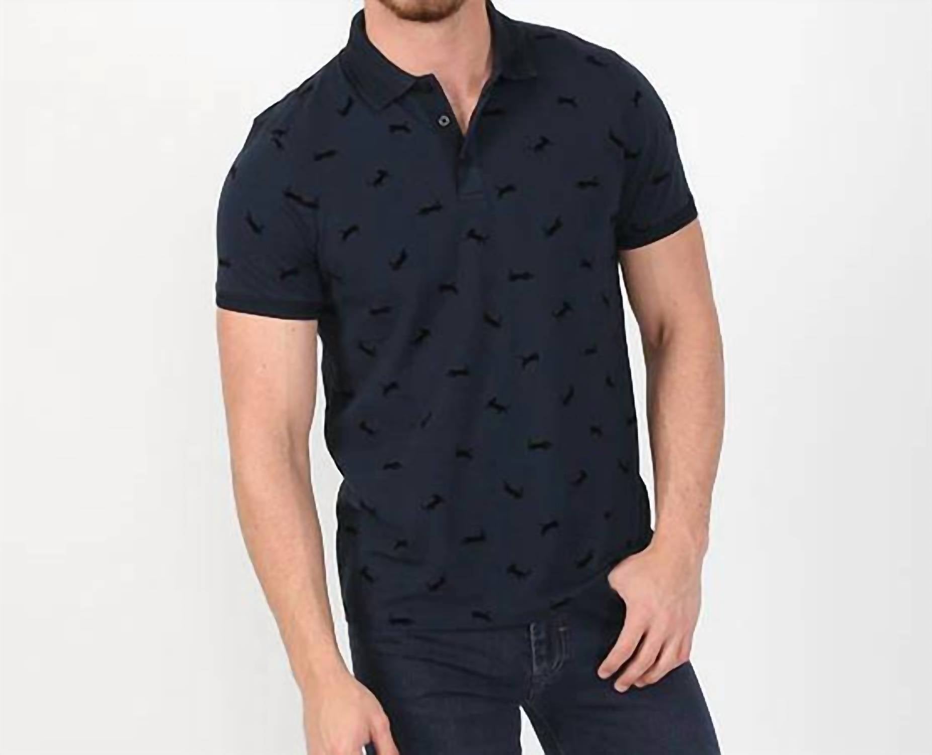 Eight X - Cheetah Flocking Polo