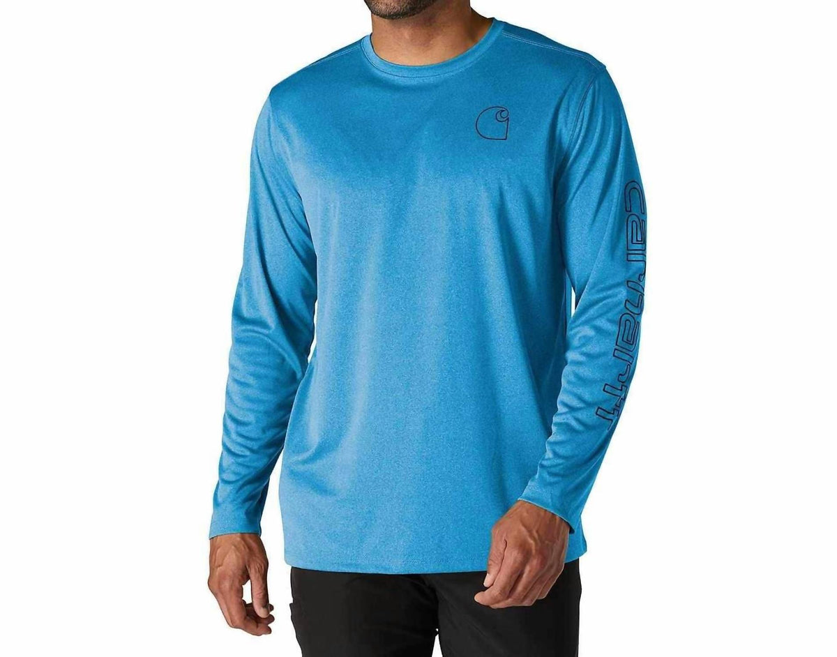 Carhartt - Force Sun Defender Lightweight Logo Graphic Long Sleeve T-shirt