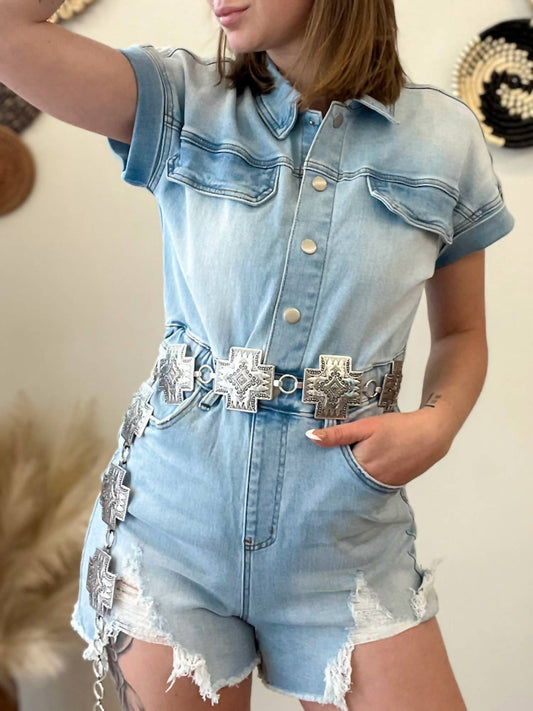 Blakeley - Destined For Denim Romper