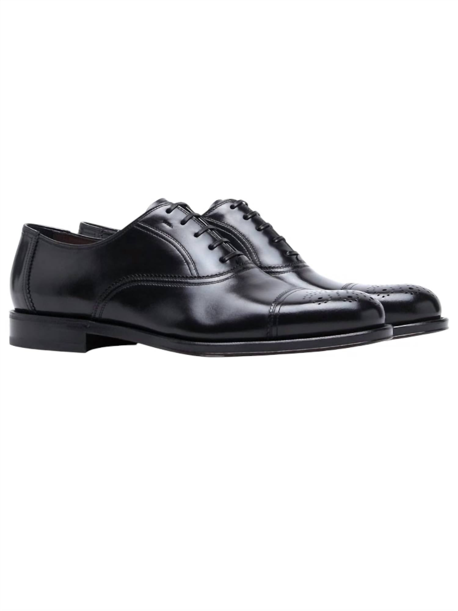Salvatore Ferragamo - Men's Lace-up Leather Shoes