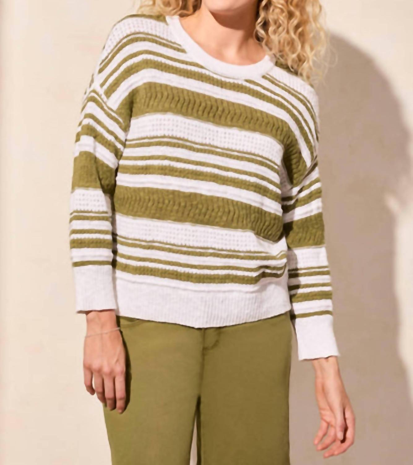 Tribal - Scoop Neck Sweater