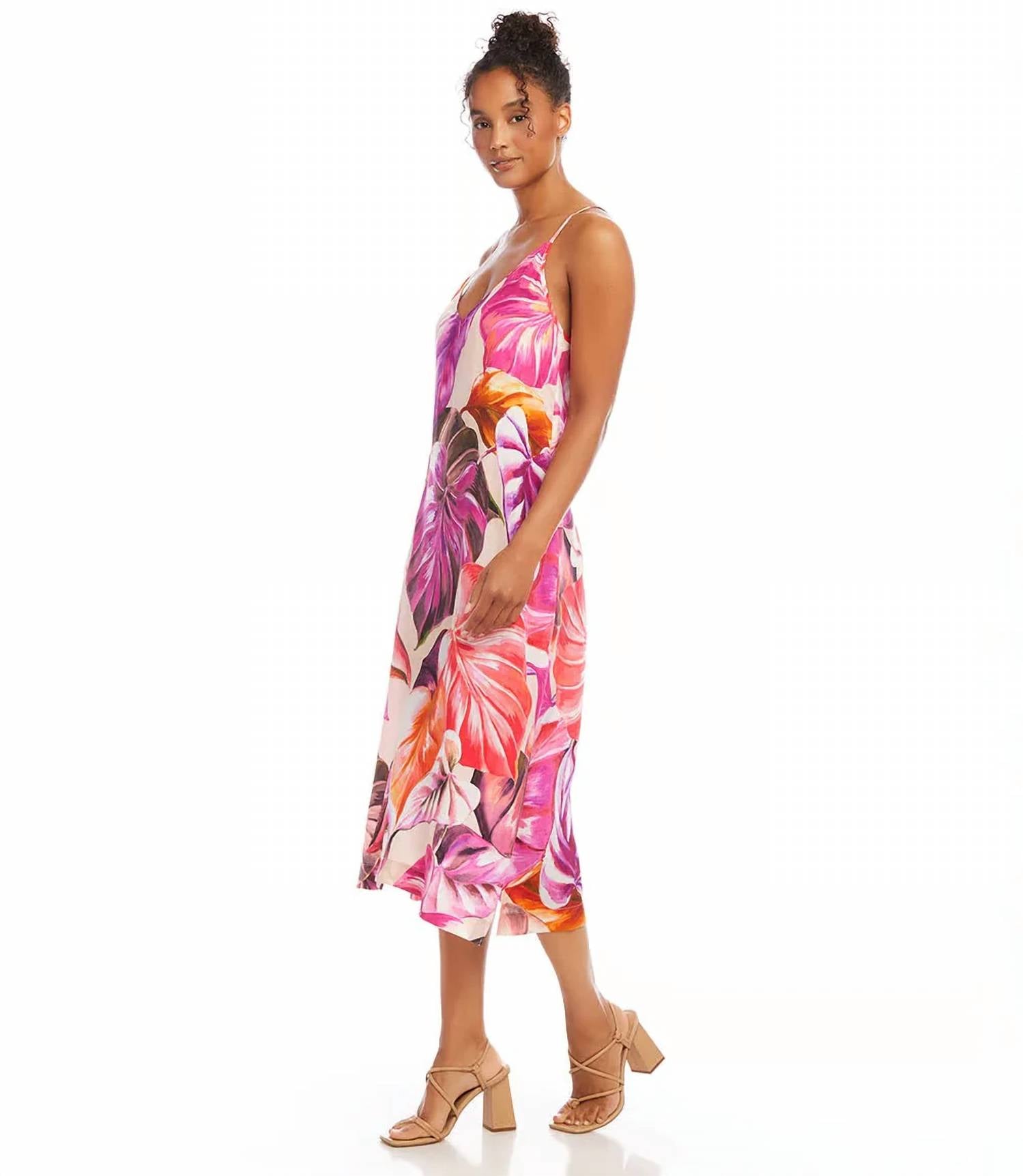 Karen Kane - Patrice Side Slit Midi Dress