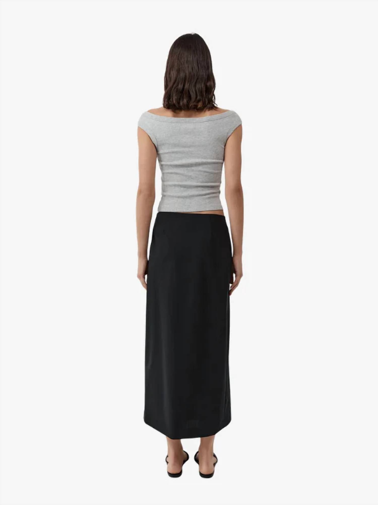 St. Agni - Tailored Wrap Skirt