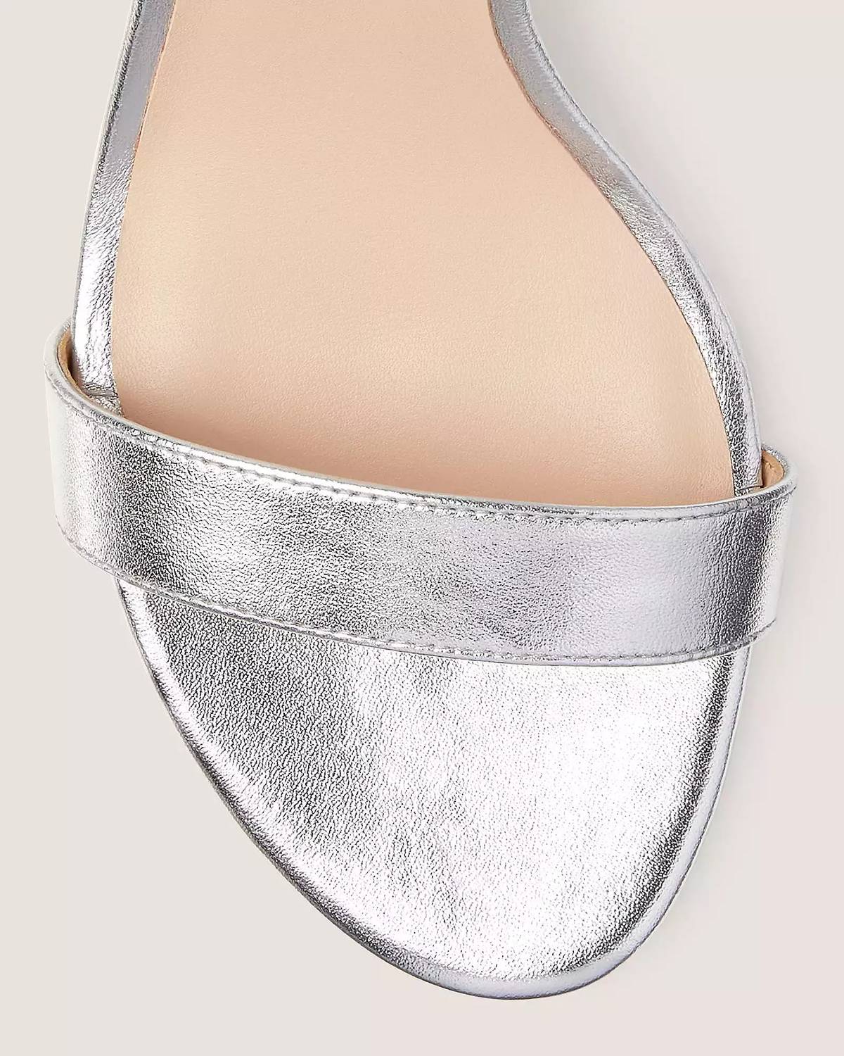Stuart Weitzman - Women's Dancer 75 Block Ankle Strap Sandal