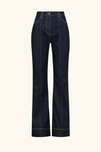Shona Joy - Rita Pintuck Straight Leg Jeans