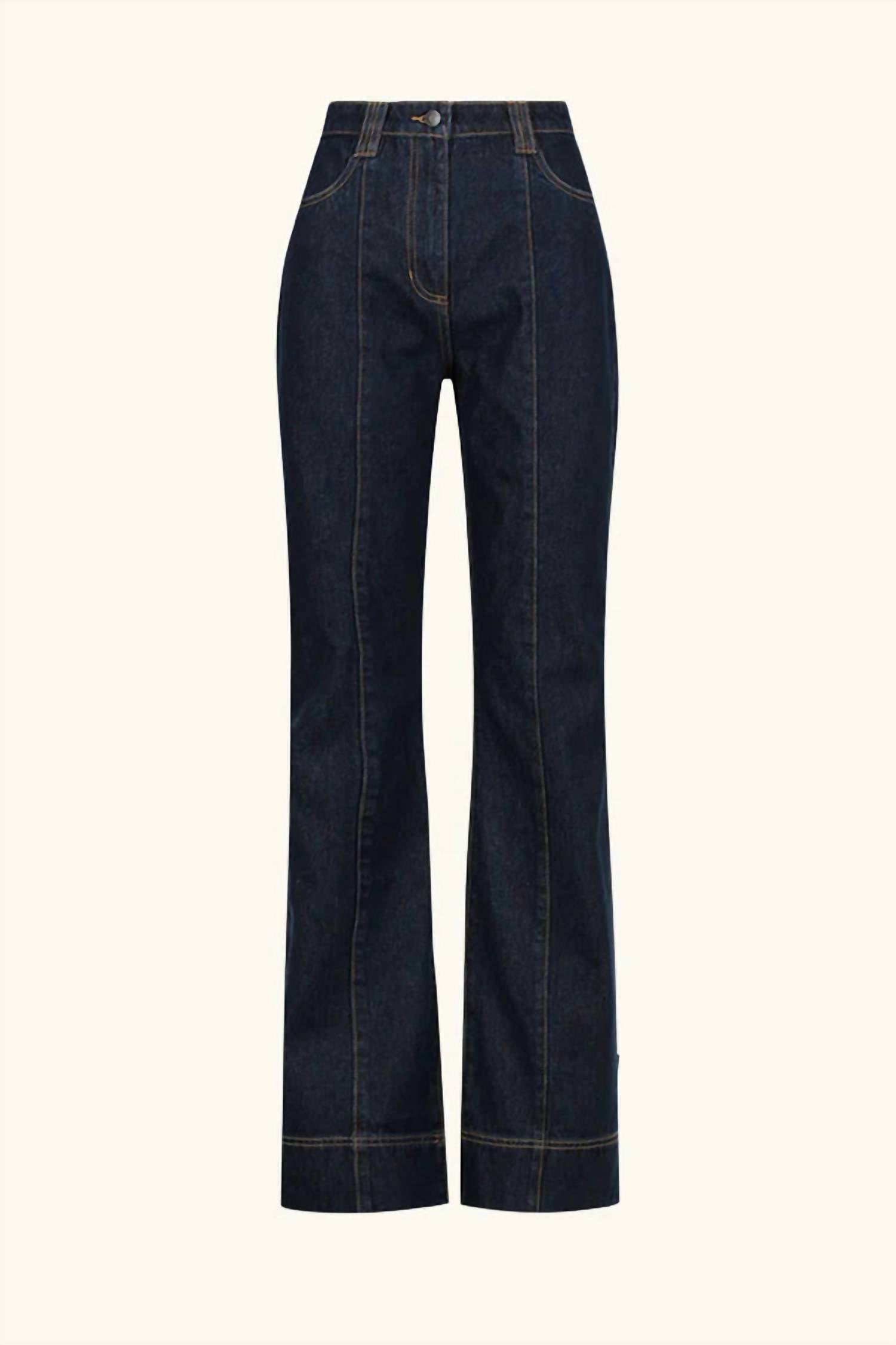 Shona Joy - Rita Pintuck Straight Leg Jeans
