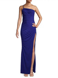 Katie May - Winnipeg One Shoulder Ruched Maxi Dress