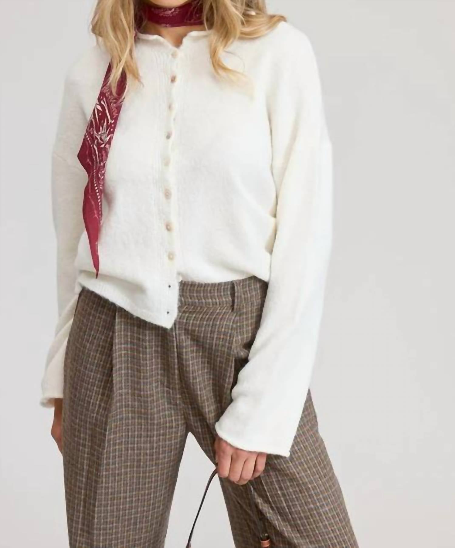 Mimosa - Lightweight Button-down Cardigan