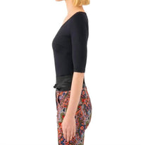 Gretchen Scott - Second Skin 3/4 Sleeve Top
