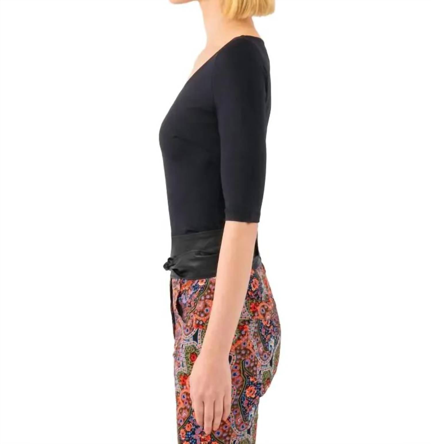 Gretchen Scott - Second Skin 3/4 Sleeve Top