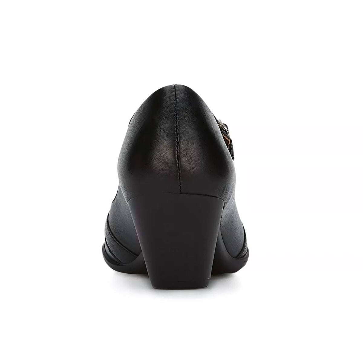 Andrea - Women's Leather Pumps Buckle Closure Shoes