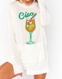 Show Me Your Mumu - Woodsy Long Sleeves Sweater
