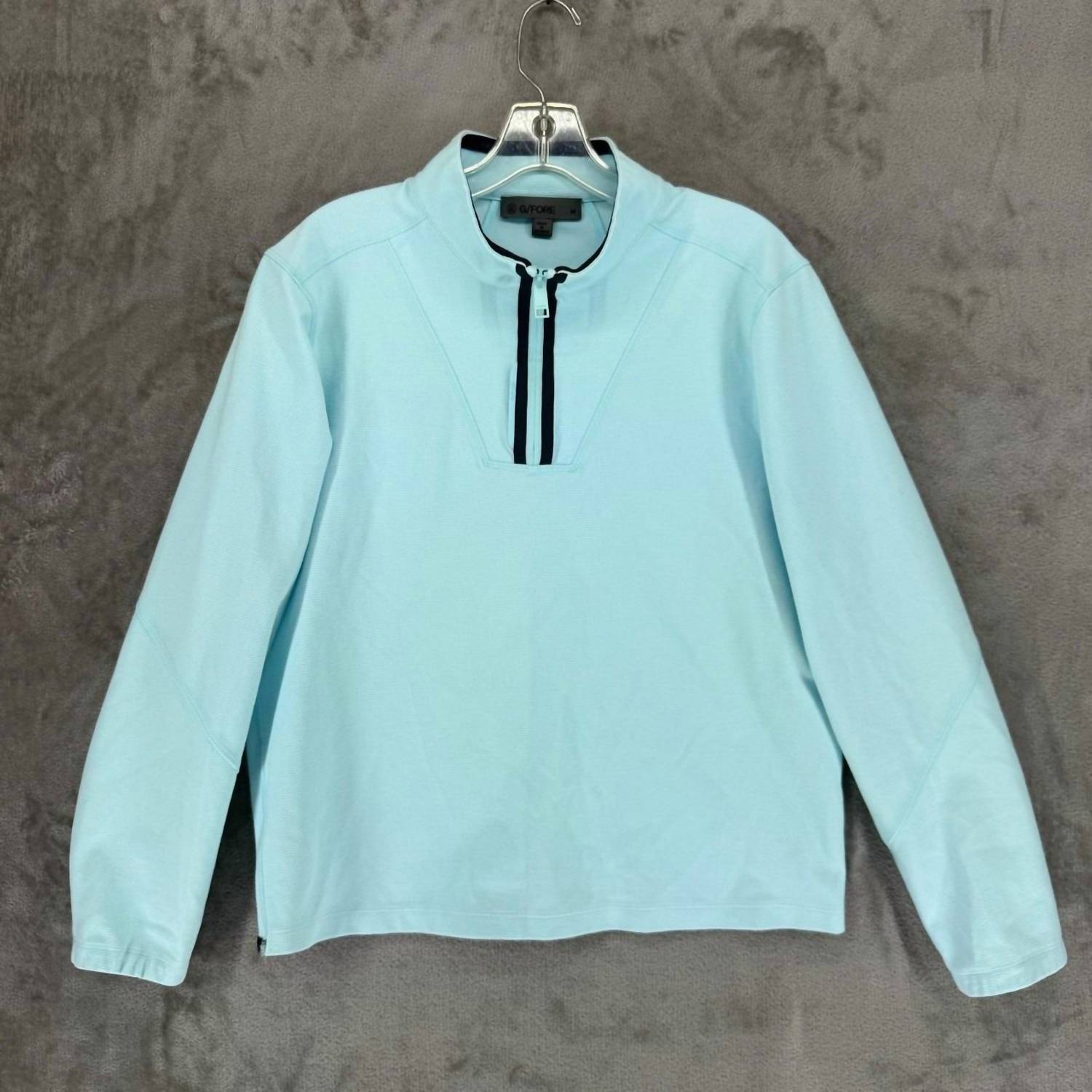 G/Fore - Men's Waffle 1/4 Zip Pullover Sweater