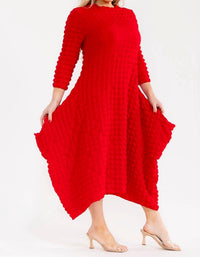 Karen Kane - Bubble Popcorn Maxi Dress