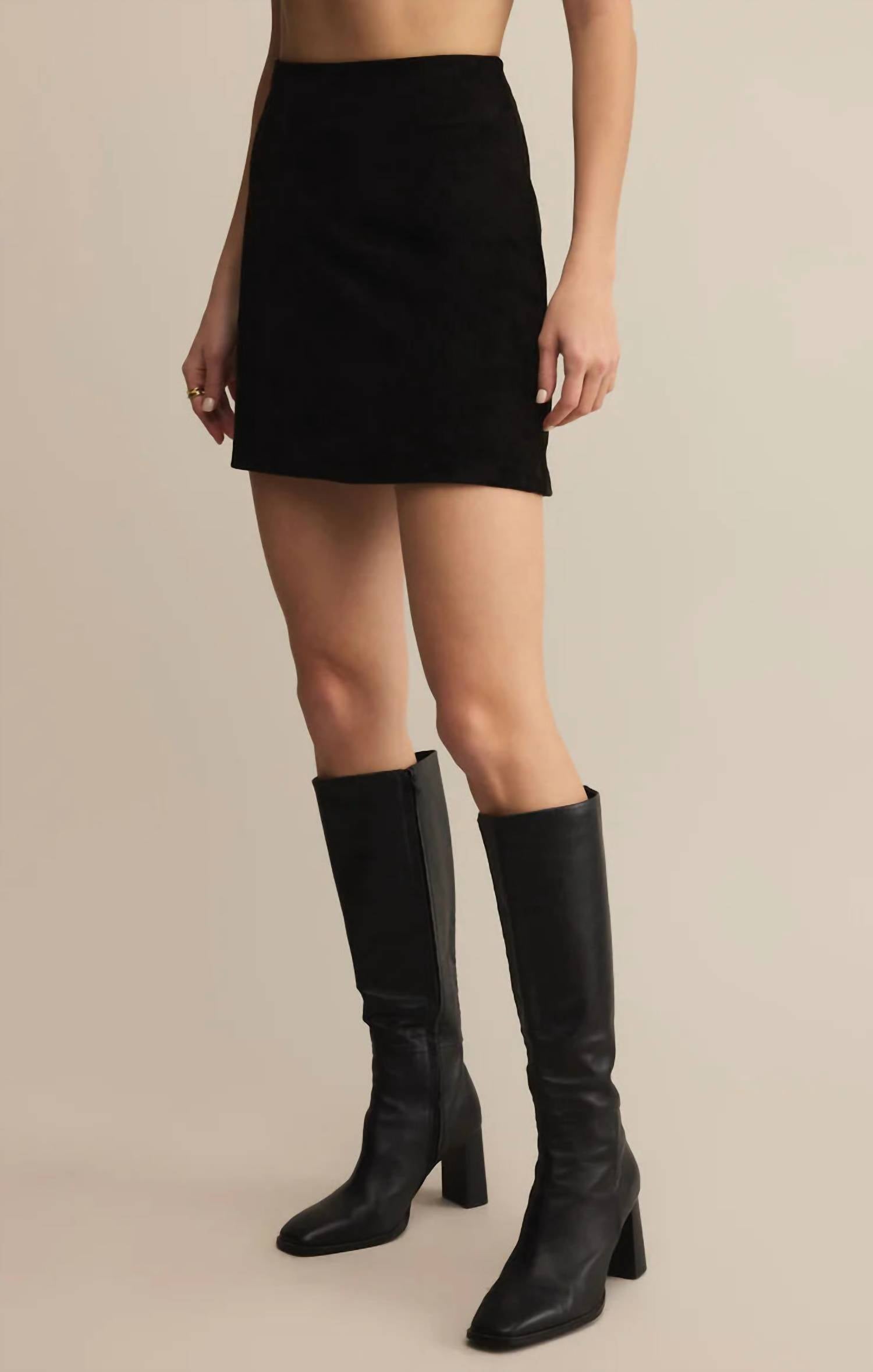 Z Supply - Ciera Suede Mini Skirt