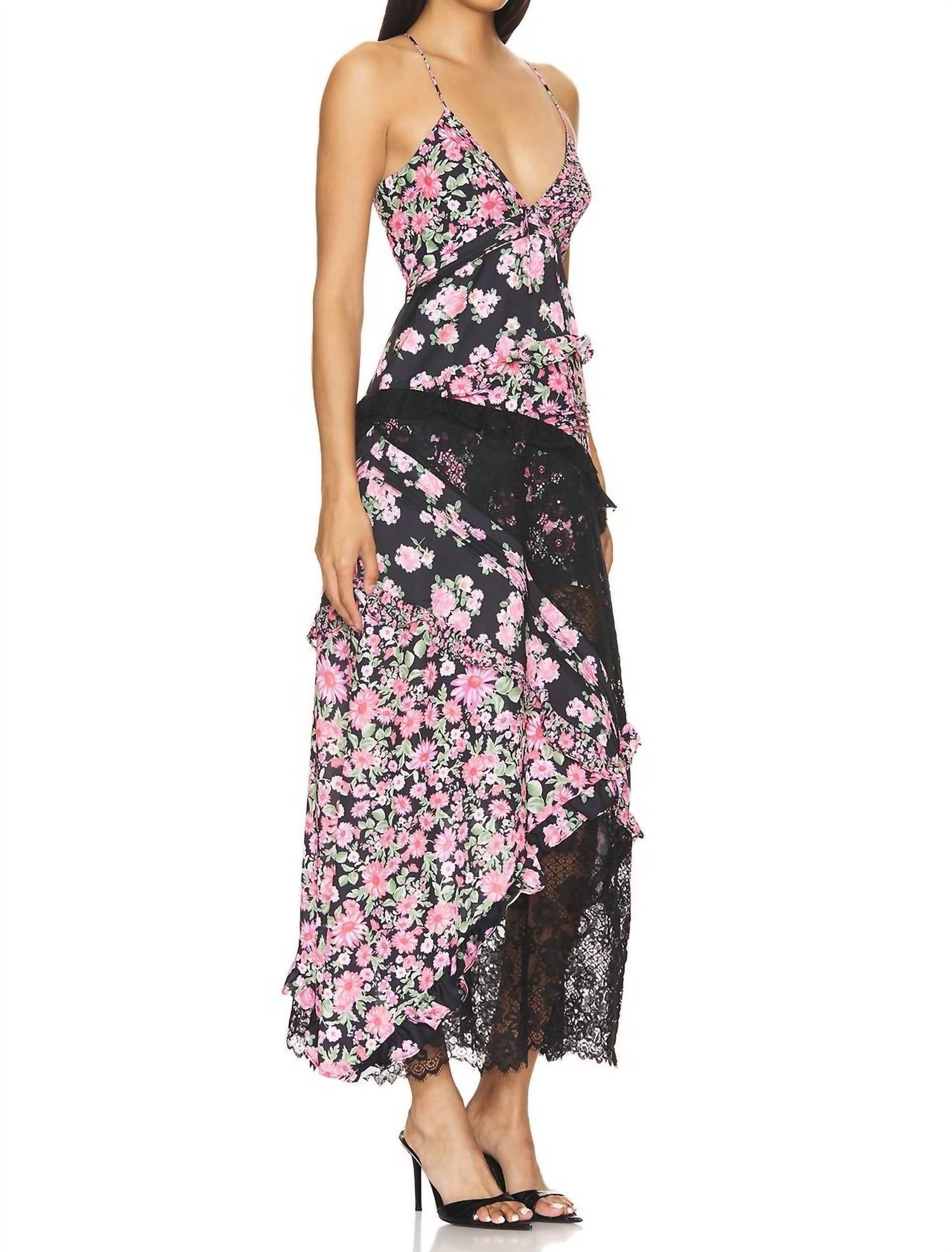 For Love & Lemons - Rosalyn Maxi Dress