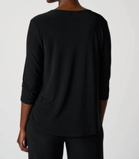 Joseph Ribkoff - Three Quarter Sleeve Slit Top
