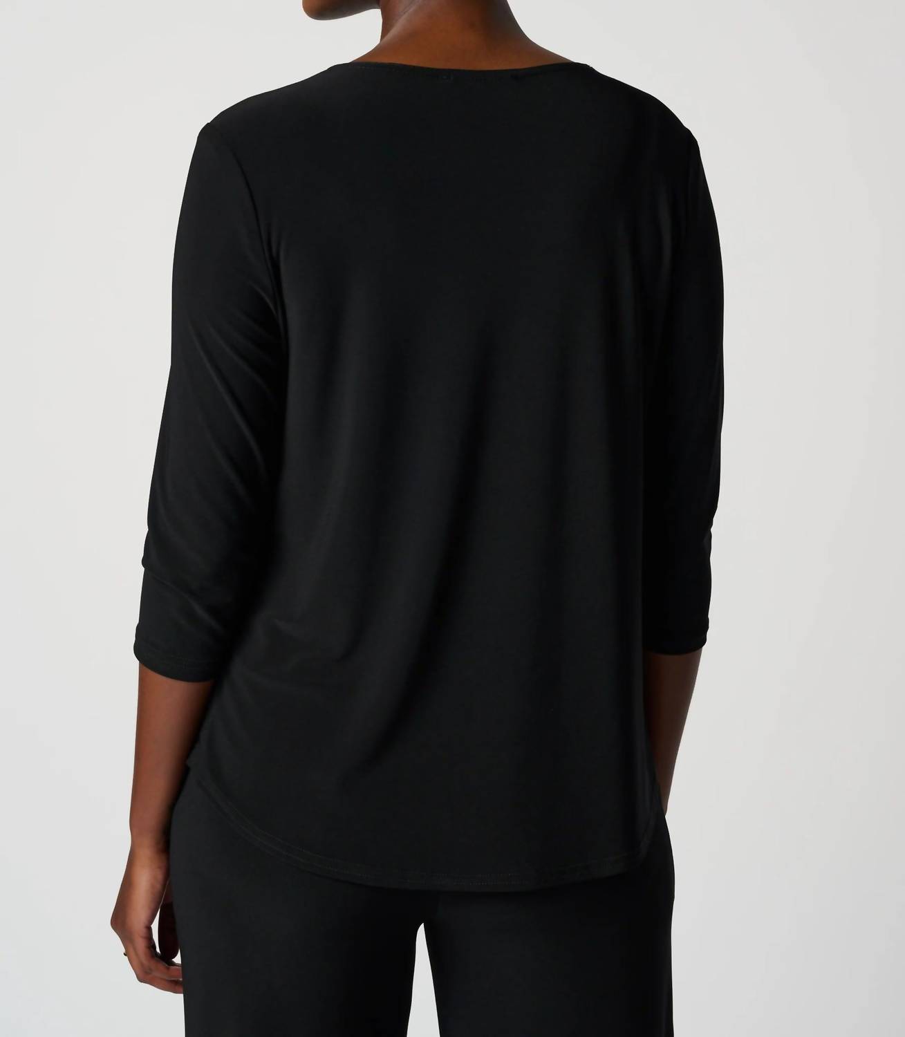 Joseph Ribkoff - Three Quarter Sleeve Slit Top