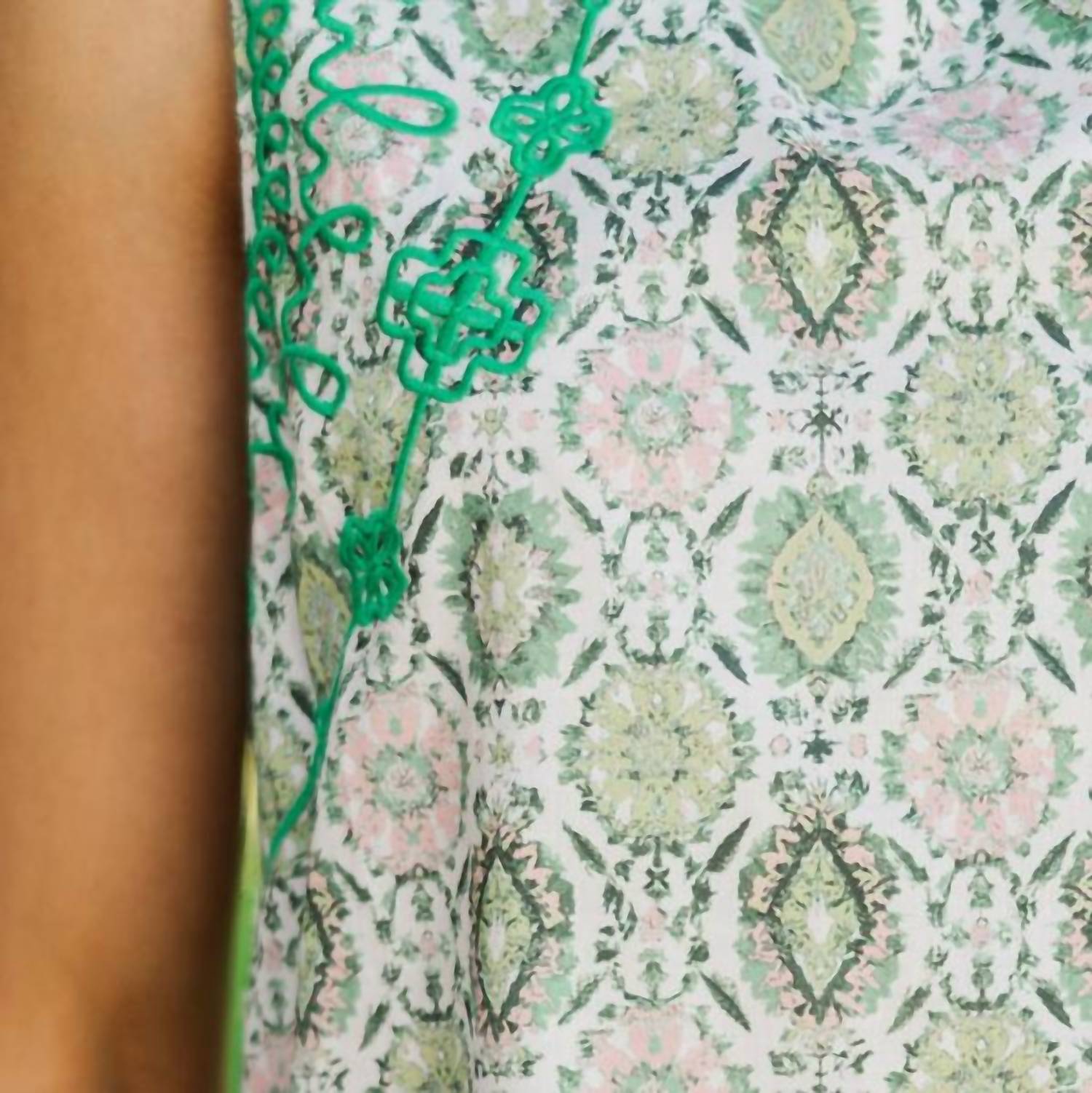 Voy - Kaleidoscope Embroidered Shift Dress