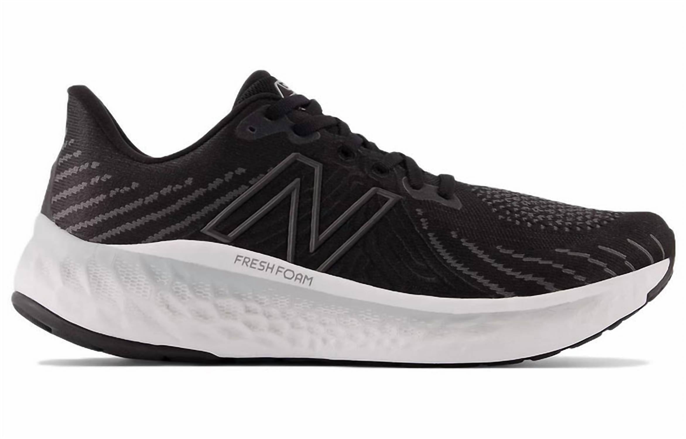 New Balance Men's Fresh Foam X Vongo V5 Running Shoes in black phantom steel - men's shoe - alternate view