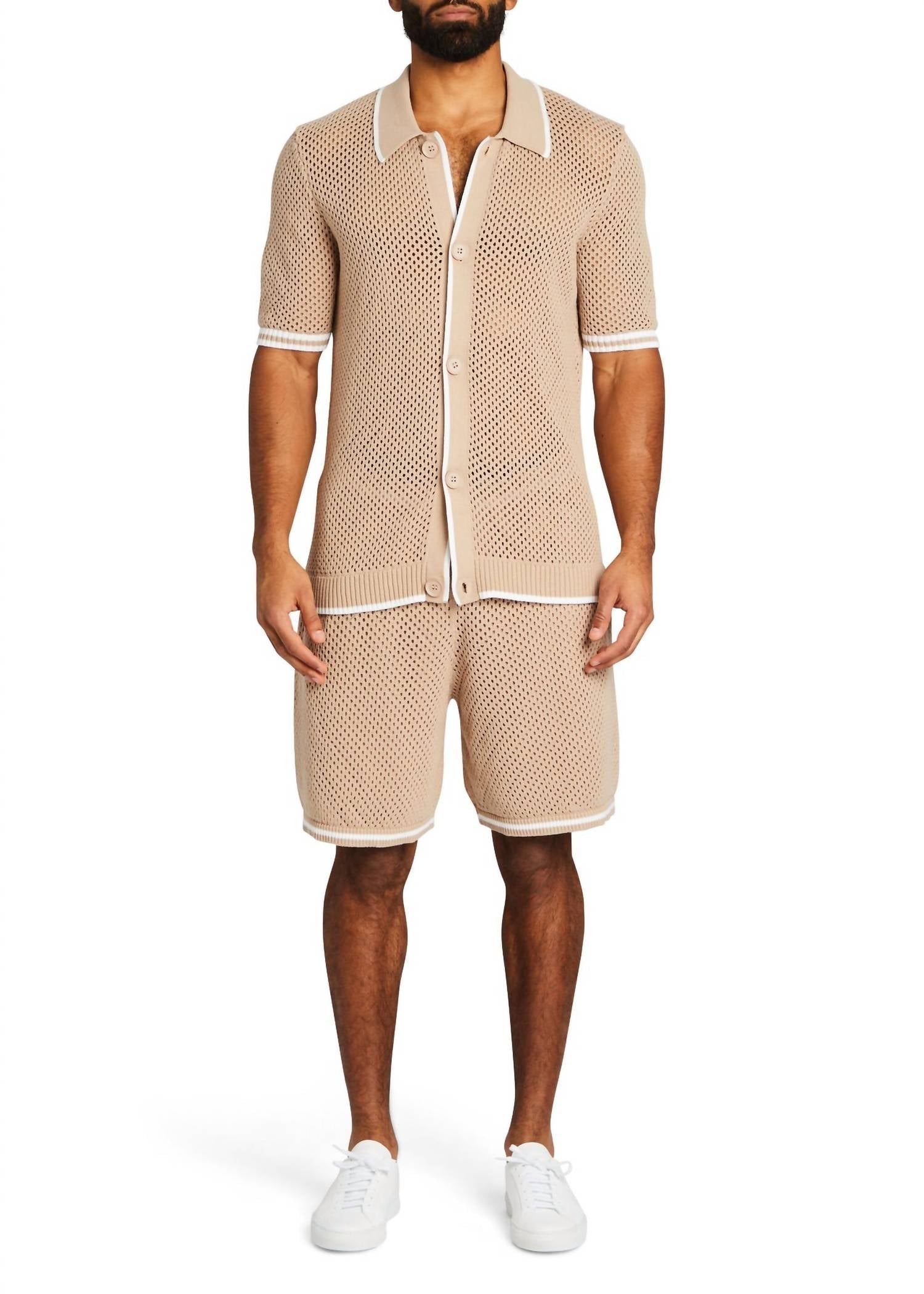 Ser.O.Ya - MICHAEL CROCHET CARDIGAN - 2 COLORS
