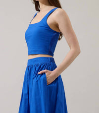 Sugarlips - Epsie Smocked Crop Top