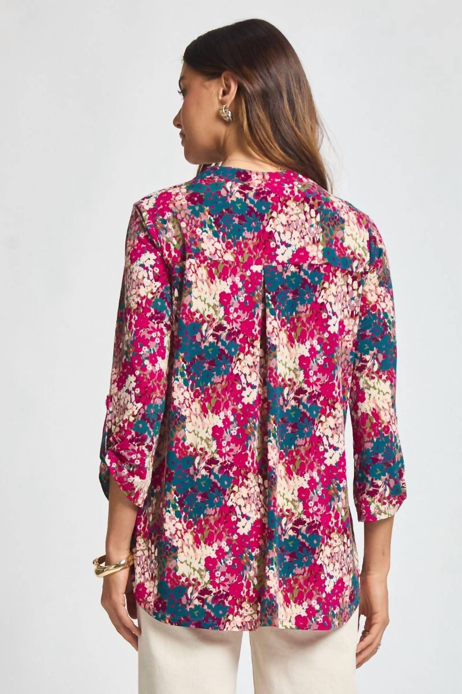 Dear Scarlett - Floral Lizzy Blouse