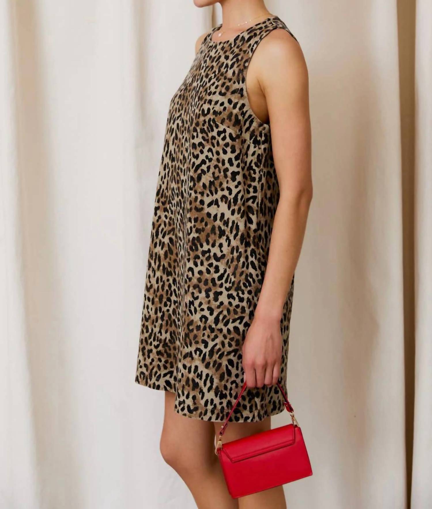 Sunday Edition - Katlaya Sleeveless Animal Print Dress