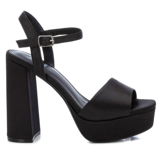 Xti - WOMEN'S HEELED PLATFORM SANDALS