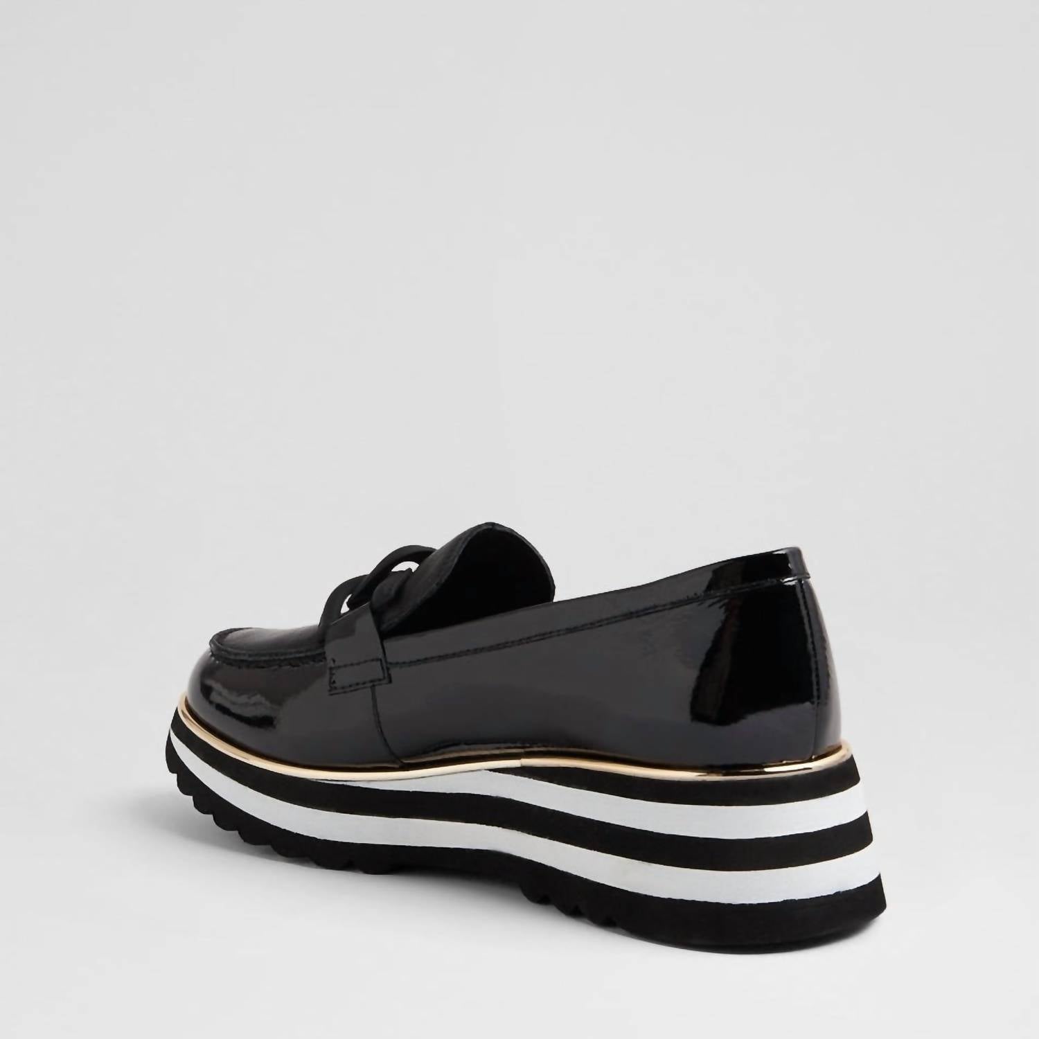 Ziera Women's Eaila Loafer in black - women's flats - alternate view