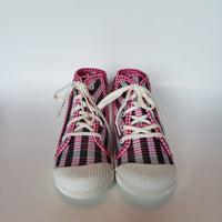 Renbut Shoes - Kid's Cap-toe Hi-top Canvas Zipper Sneaker