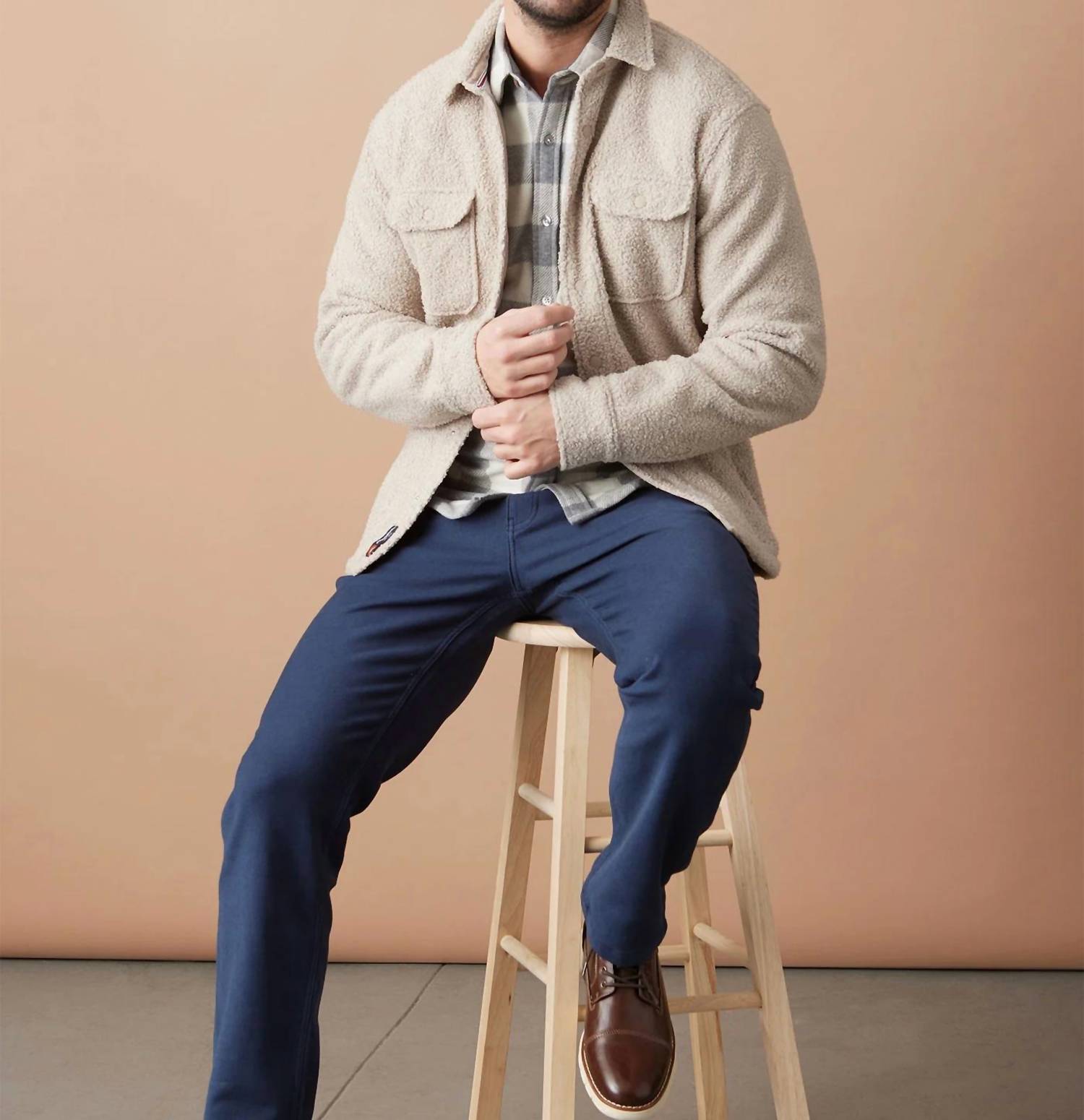 Flags & Anthem - Thatcher Hero Knit Flannel Shirt