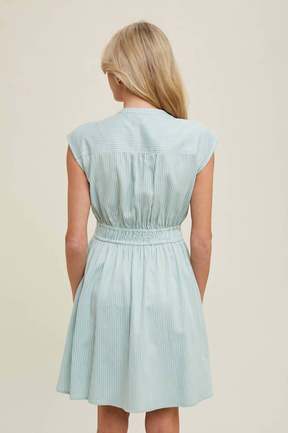 Wishlist - Women's Natasha Striped Mini Shirt Dress