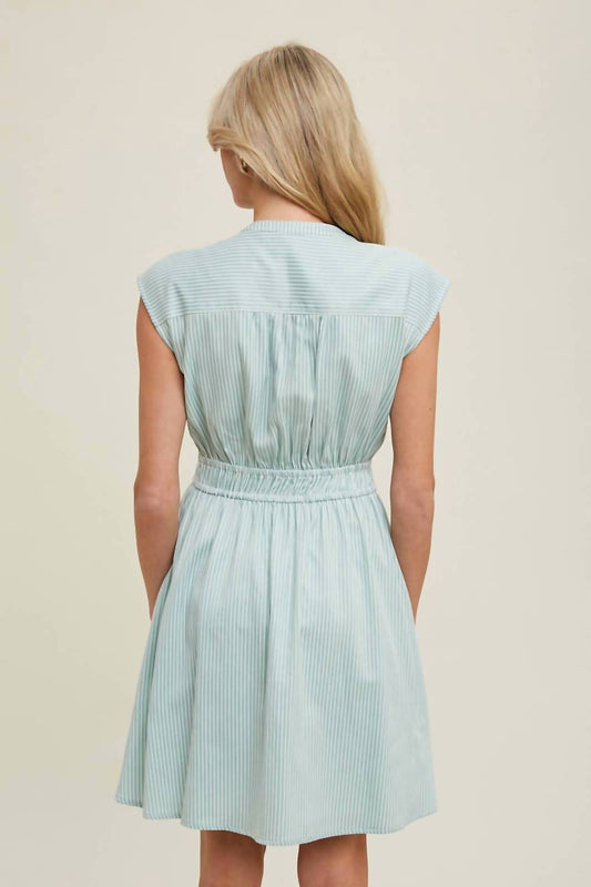 Wishlist - Women's Natasha Striped Mini Shirt Dress