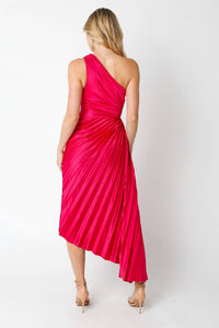 Priscilla Pleated Dress