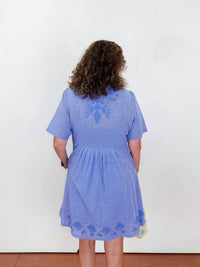 Johnny Was - PLEAT FRONT SLIP DRESS