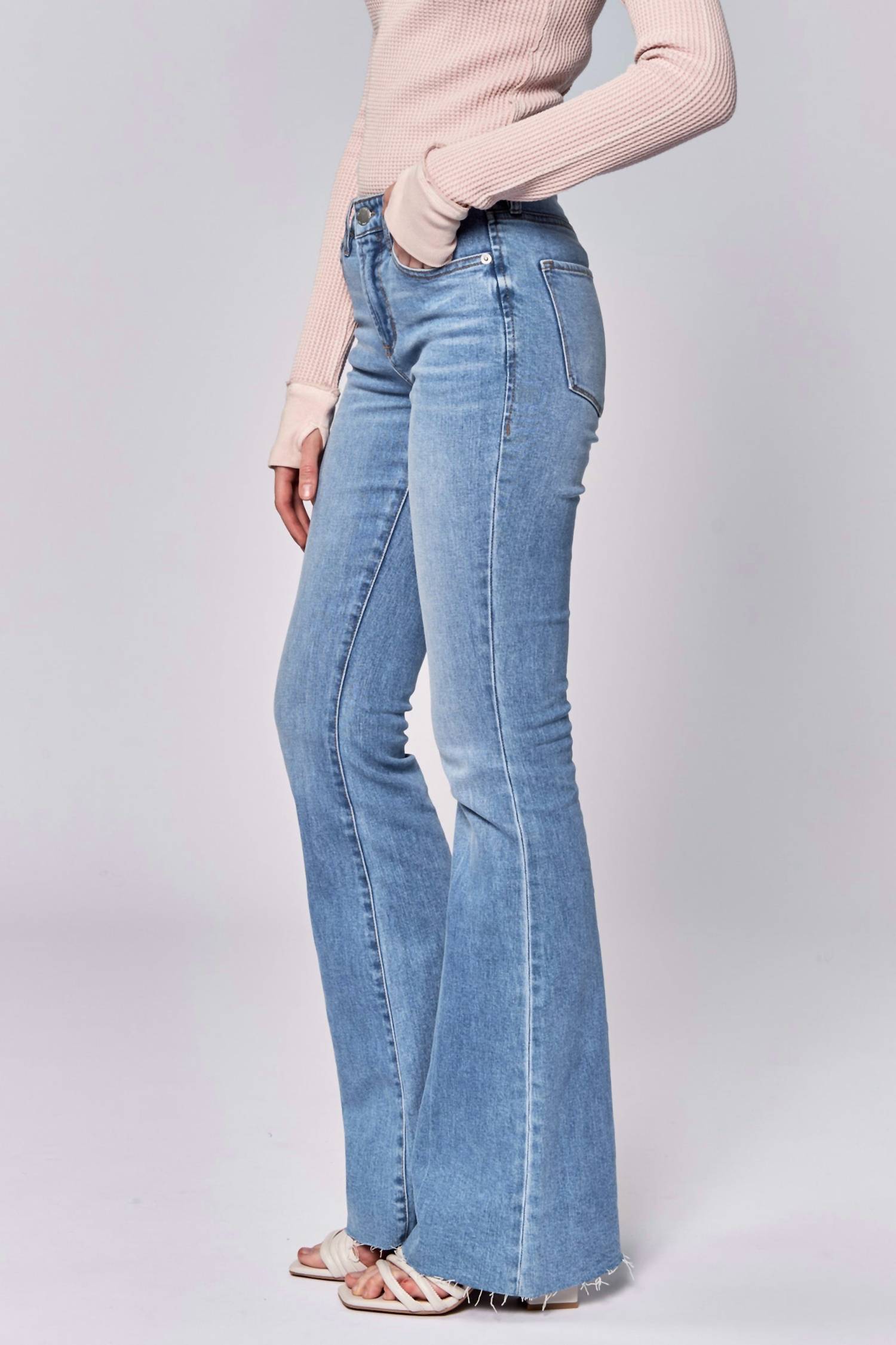 Dear John Denim - Rosa Mid Rise Flare Jeans