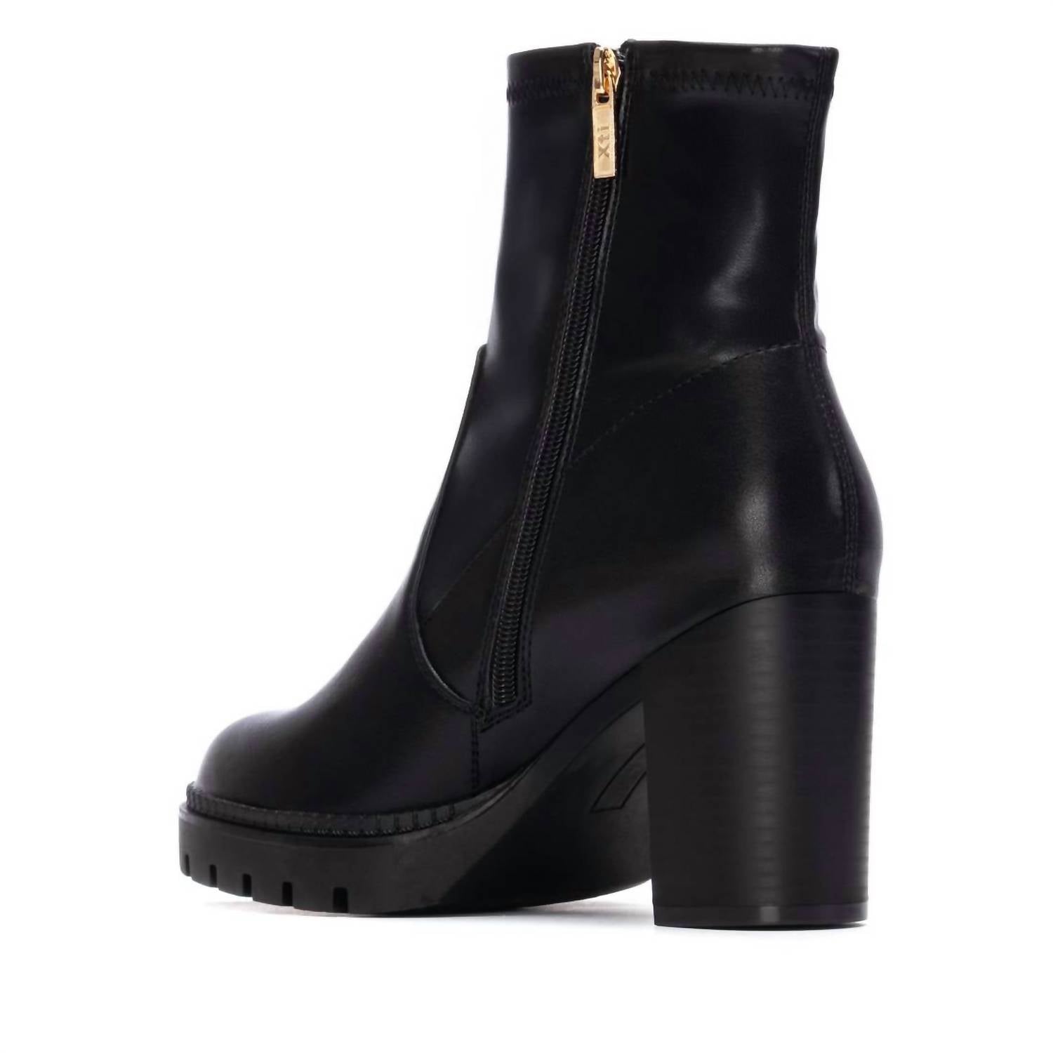 Xti - Women's 144525 Block Heel Booties