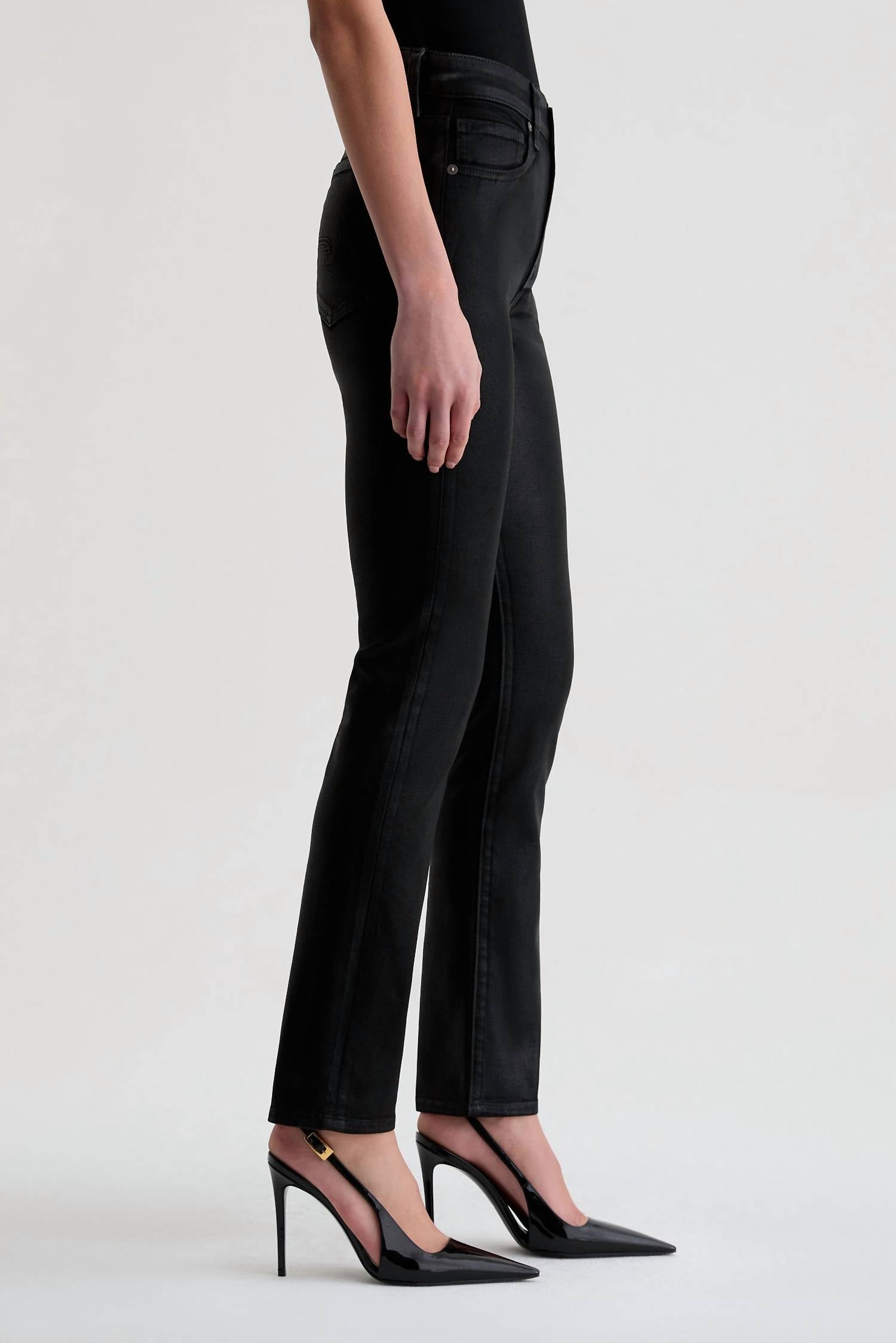 Ag Jeans - Mari Mid Rise Slim Straight Jeans