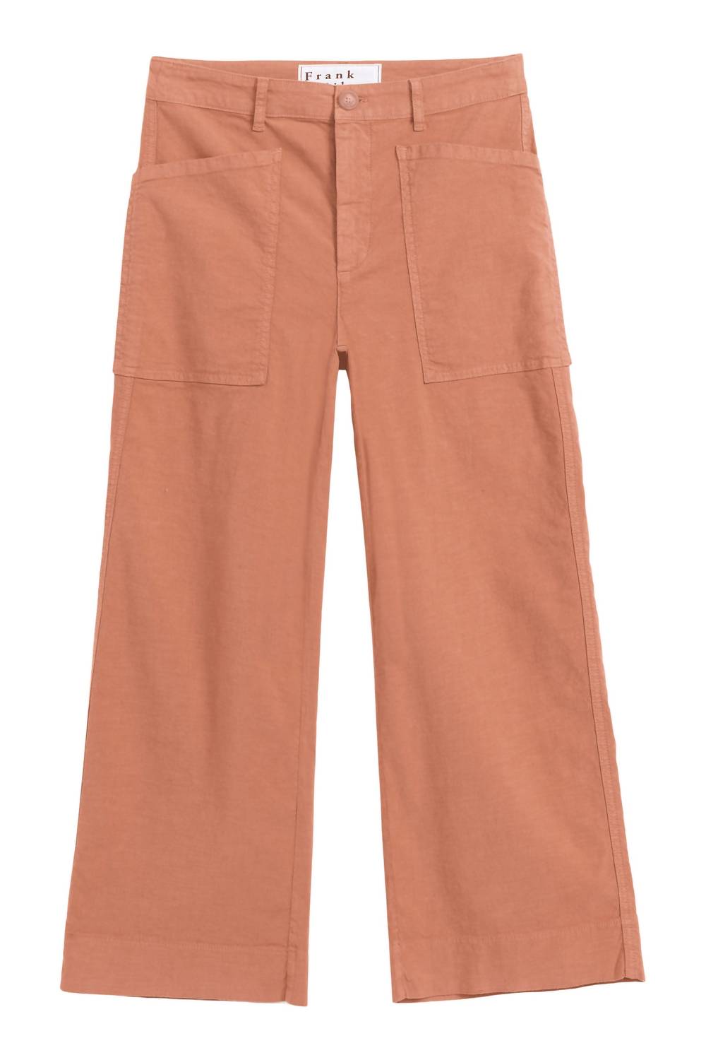 Frank & Eileen - Limerick Cropped Wide-leg Carpenter Pants
