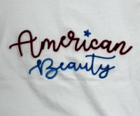 Paper Flower - Girl's Tween American Beauty Tank Top