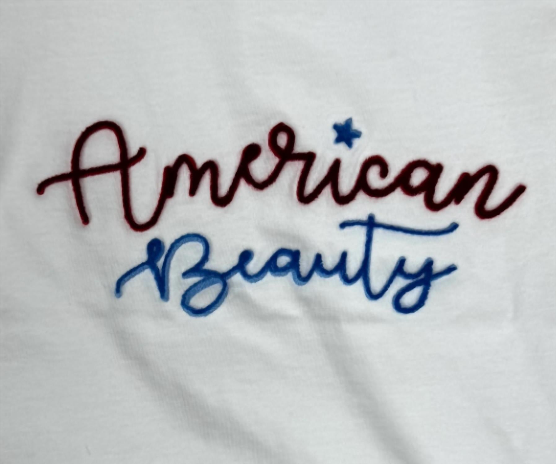 Paper Flower - Girl's Tween American Beauty Tank Top