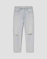 AGOLDE Women's 90's Crop Mid Rise Straight Jean in requiem - women's jeans - view 4