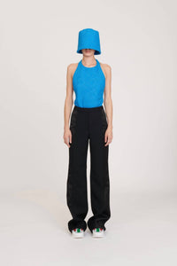 Maison Rabih Kayrouz - Tweed And Mesh Bodysuit