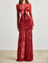Blithe Amara Dress in red - women's skirt