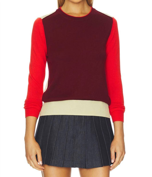 Rag & Bone - Taron Colorblock Crew Top