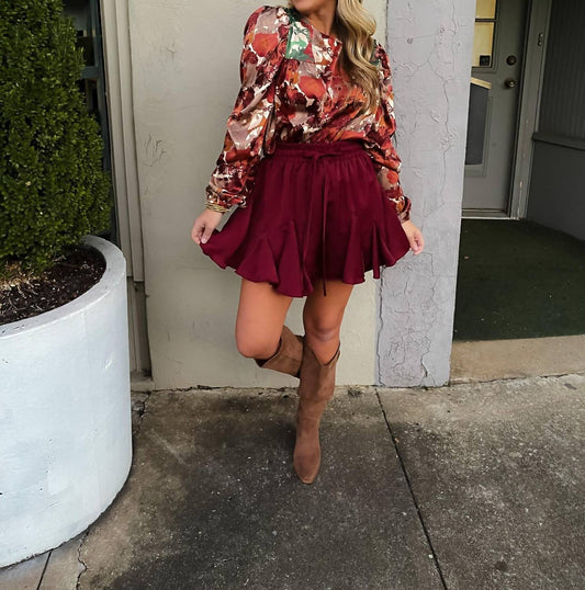 Glam - Street Light Nights Skort