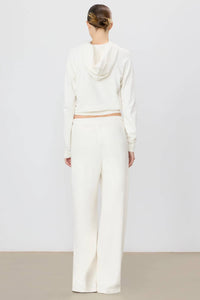 Eterne - Drawstring Wide Leg Sweatpant