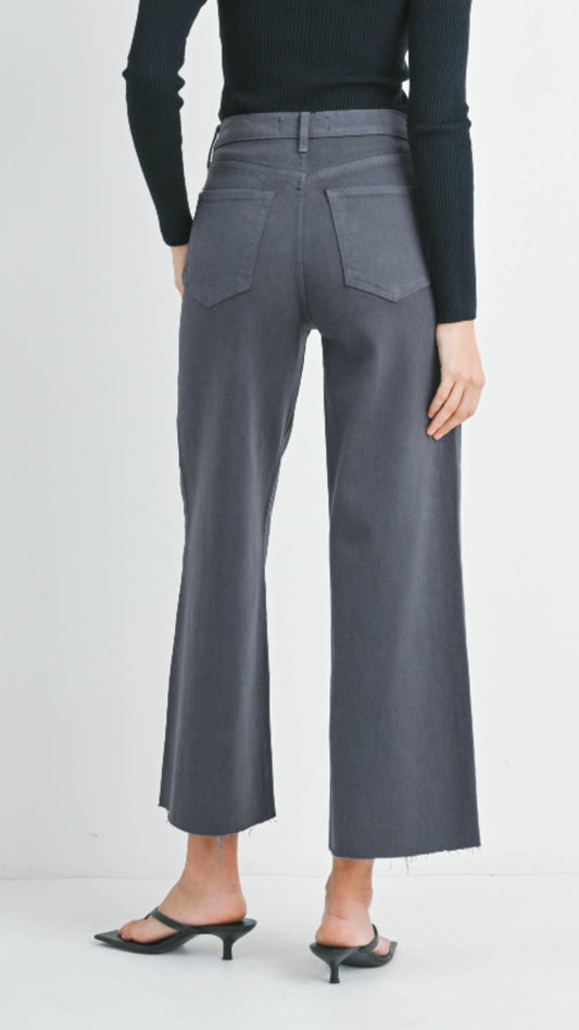 Just Black Denim - Scissor Cut Wide Leg Jeans